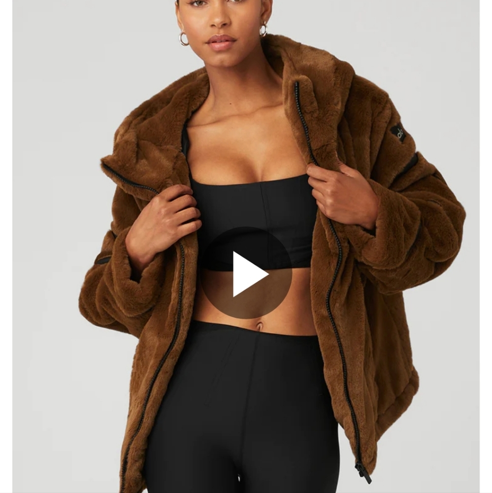 ALO YOGA FUR JACKET